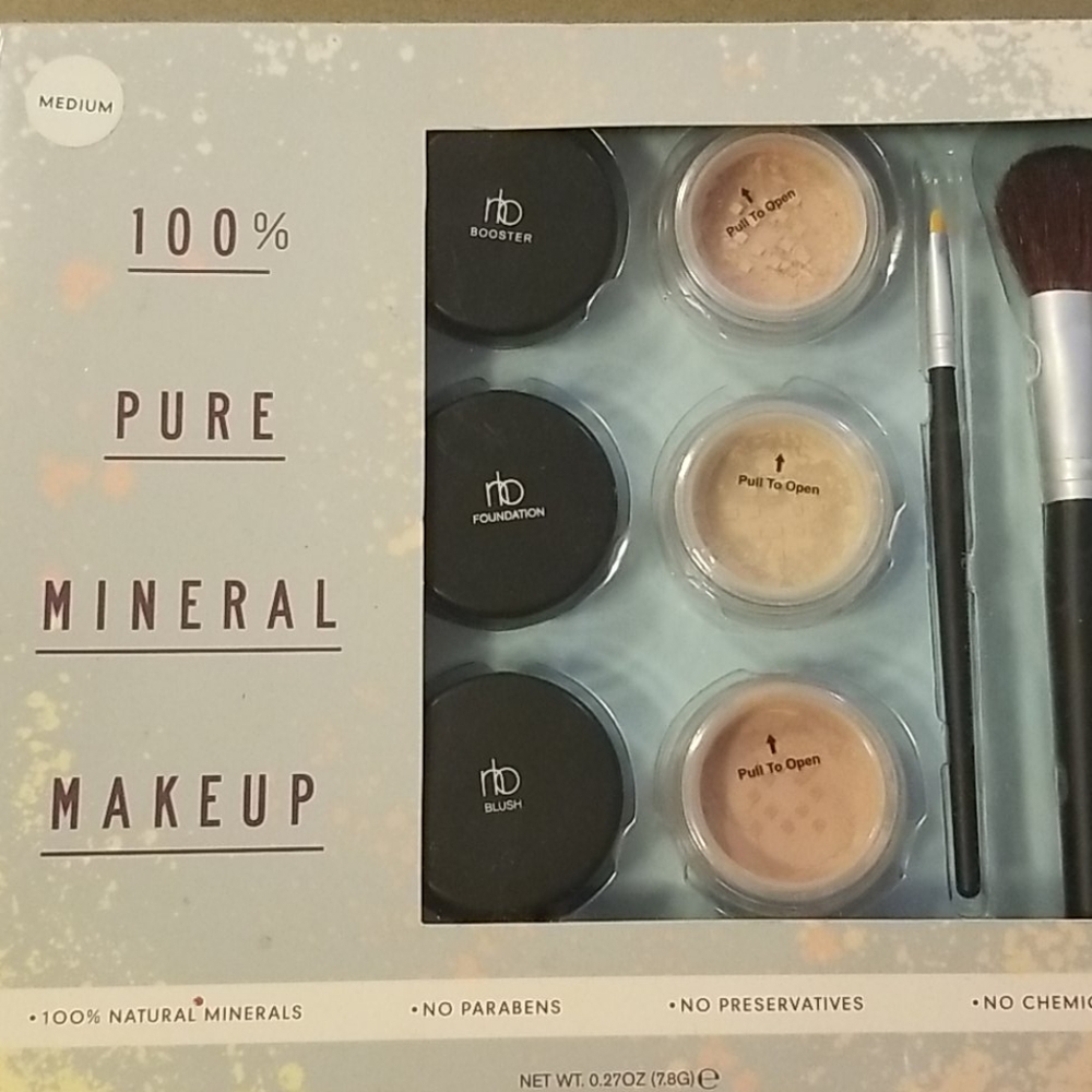 Makeup 100% pure minerals set